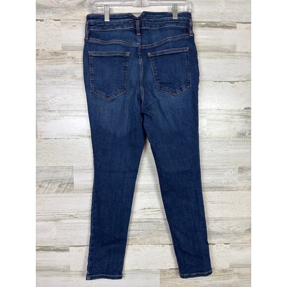 We The Free by Free People Women’s 31 Button Fly High Rise Skinny Jeans - Picture 2 of 7